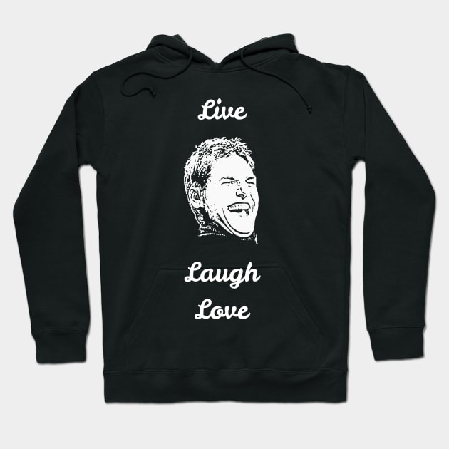 Live, Laugh, Love Hoodie by childofthecorn